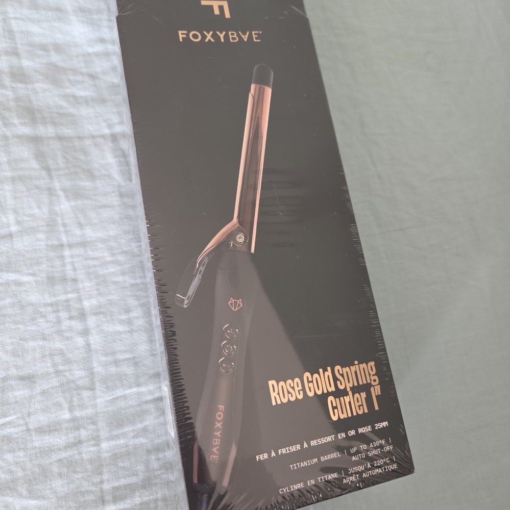 Rose Gold Curling Iron